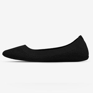 Allbirds Women’s Tree Breezers (flats), Black, size 8